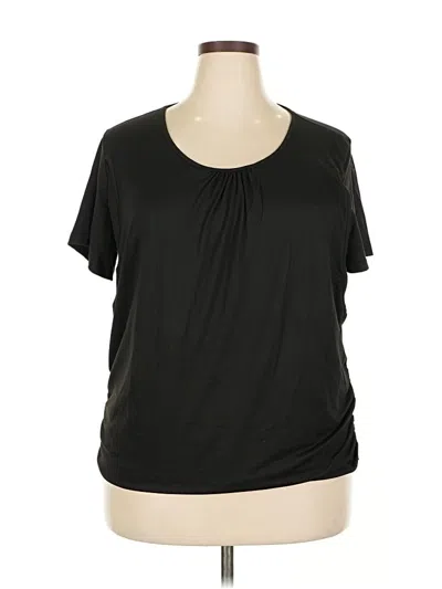 Pre-owned Ekouaer Active T-shirt In Black