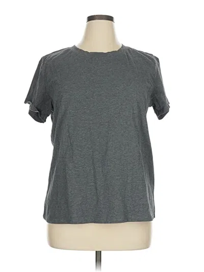 Pre-owned Ekouaer Active T-shirt In Gray