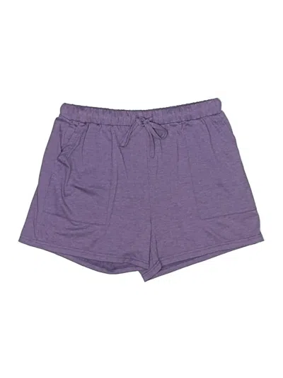 Pre-owned Ekouaer Athletic Shorts In Purple