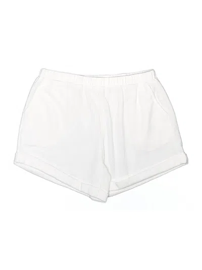Pre-owned Ekouaer Athletic Shorts In White
