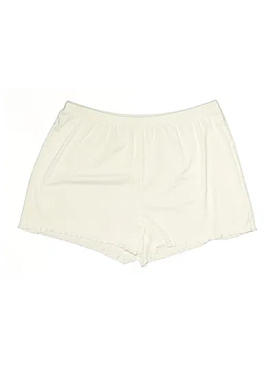 Pre-owned Ekouaer Athletic Shorts In White