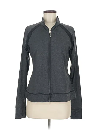 Pre-owned Ekouaer Cardigan Sweater In Gray