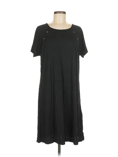 Pre-owned Ekouaer Casual Dress In Black