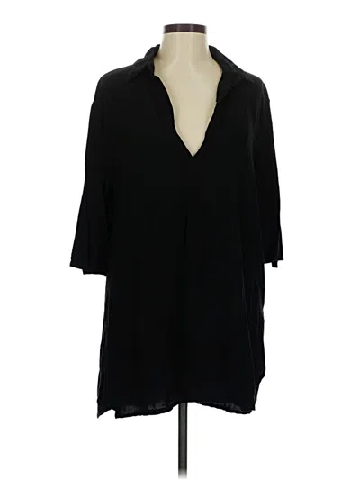 Pre-owned Ekouaer Casual Dress In Black