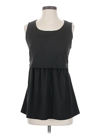 Pre-owned Ekouaer Casual Dress In Black