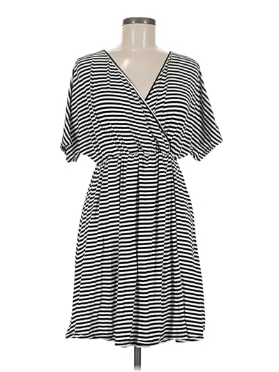 Pre-owned Ekouaer Casual Dress In Black