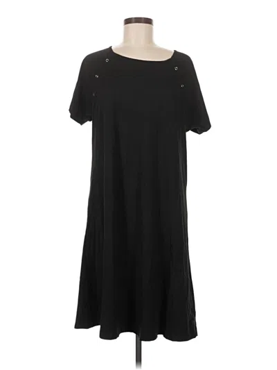 Pre-owned Ekouaer Casual Dress In Black