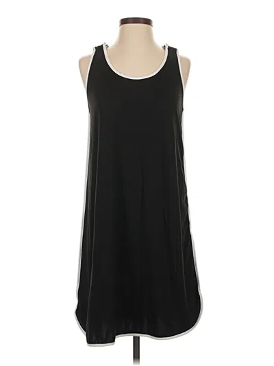 Pre-owned Ekouaer Casual Dress In Black