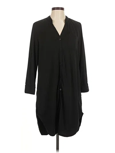 Pre-owned Ekouaer Casual Dress In Black