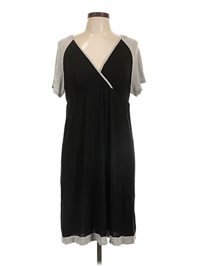 Pre-owned Ekouaer Casual Dress In Black