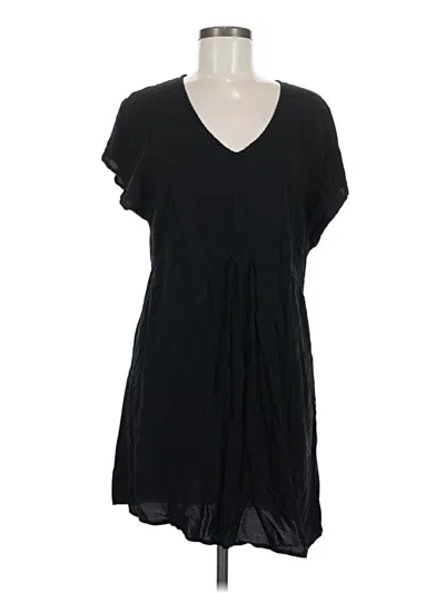 Pre-owned Ekouaer Casual Dress In Black