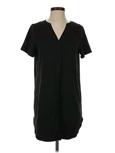 Pre-owned Ekouaer Casual Dress In Black