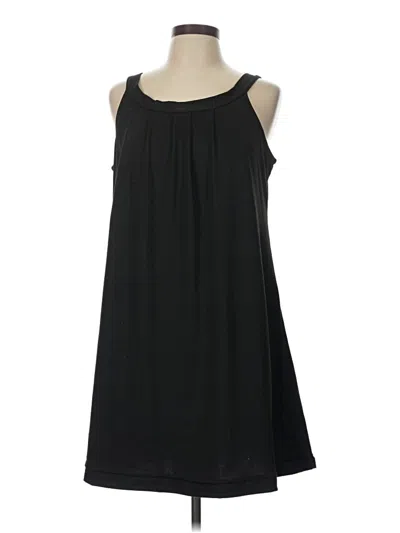 Pre-owned Ekouaer Casual Dress In Black