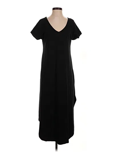 Pre-owned Ekouaer Casual Dress In Black