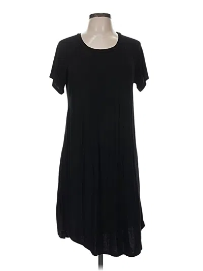 Pre-owned Ekouaer Casual Dress In Black