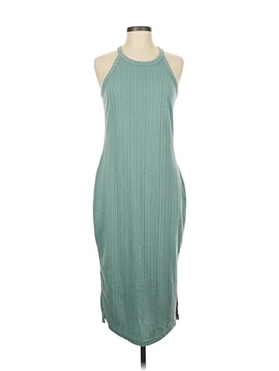 Pre-owned Ekouaer Casual Dress In Blue