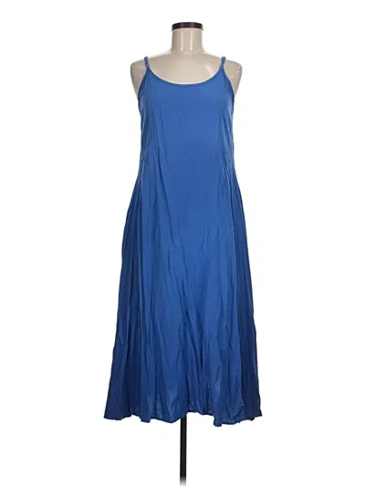 Pre-owned Ekouaer Casual Dress In Blue