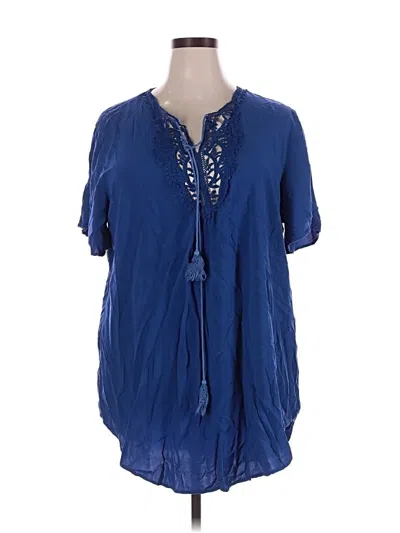 Pre-owned Ekouaer Casual Dress In Blue