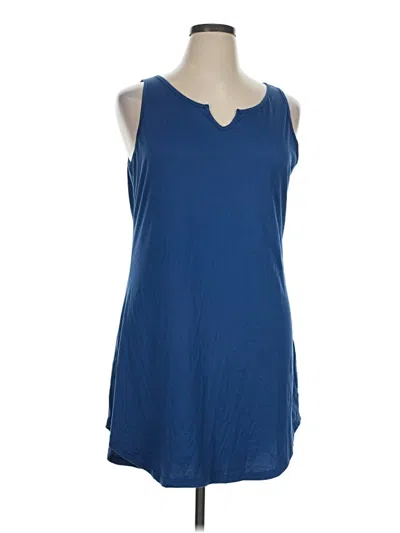 Pre-owned Ekouaer Casual Dress In Blue
