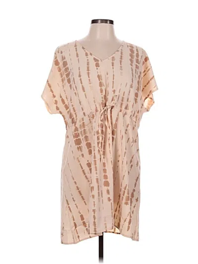 Pre-owned Ekouaer Casual Dress In Brown