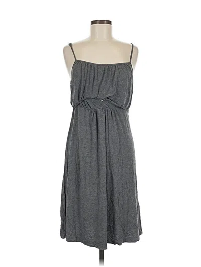 Pre-owned Ekouaer Casual Dress In Gray