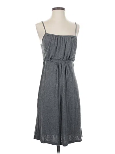 Pre-owned Ekouaer Casual Dress In Gray