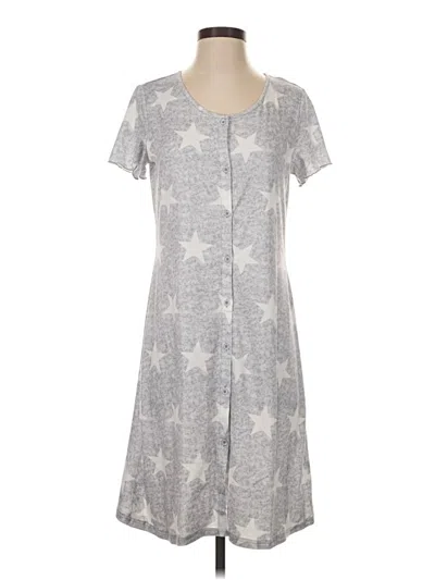 Pre-owned Ekouaer Casual Dress In Gray