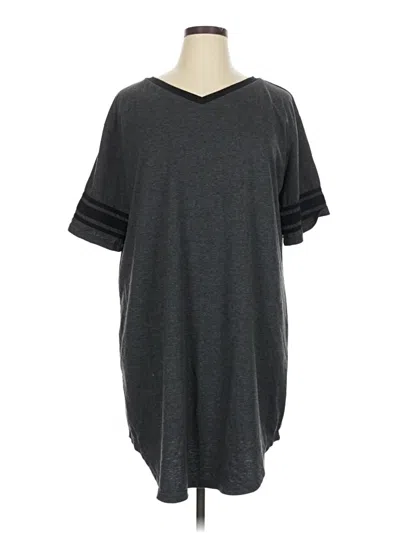 Pre-owned Ekouaer Casual Dress In Gray