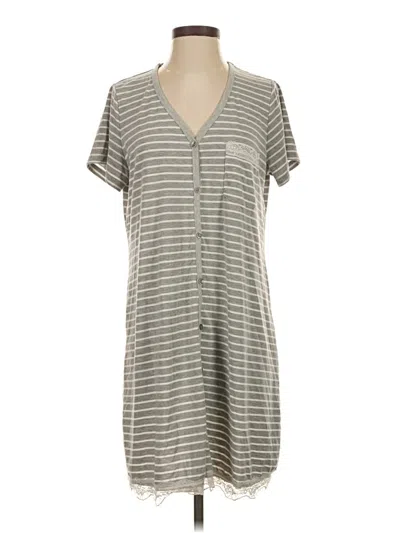 Pre-owned Ekouaer Casual Dress In Gray