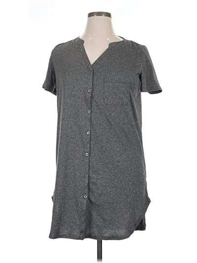 Pre-owned Ekouaer Casual Dress In Gray