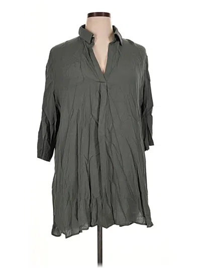 Pre-owned Ekouaer Casual Dress In Gray
