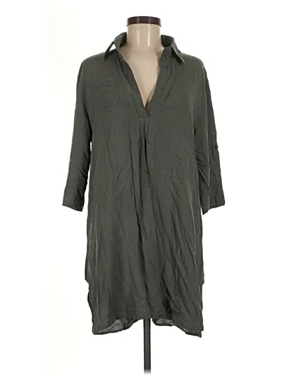 Pre-owned Ekouaer Casual Dress In Gray