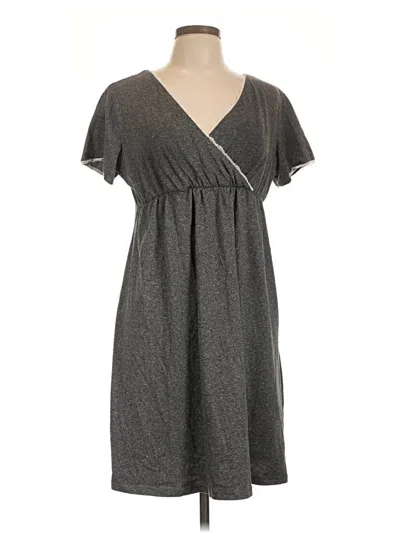 Pre-owned Ekouaer Casual Dress In Gray
