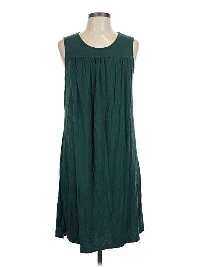 Pre-owned Ekouaer Casual Dress In Green