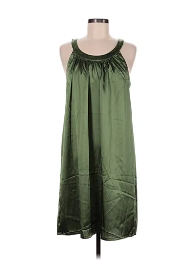 Pre-owned Ekouaer Casual Dress In Green