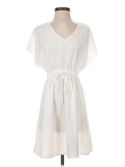 Pre-owned Ekouaer Casual Dress In Ivory