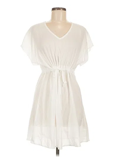 Pre-owned Ekouaer Casual Dress In Ivory