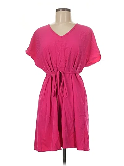 Pre-owned Ekouaer Casual Dress In Pink