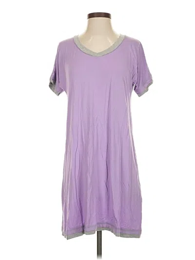 Pre-owned Ekouaer Casual Dress In Purple
