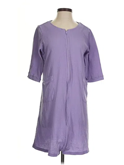 Pre-owned Ekouaer Casual Dress In Purple