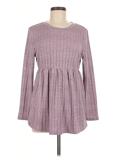Pre-owned Ekouaer Casual Dress In Purple