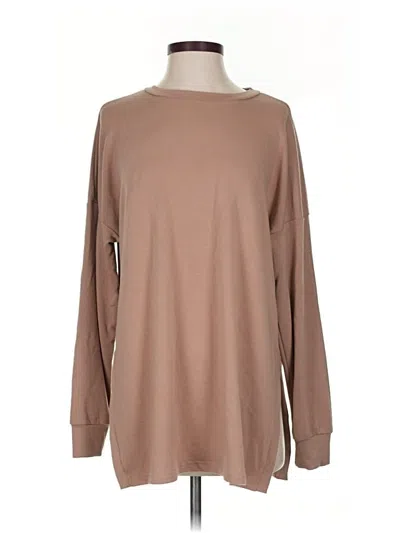 Pre-owned Ekouaer Casual Dress In Tan