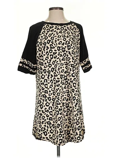 Pre-owned Ekouaer Casual Dress In Tan