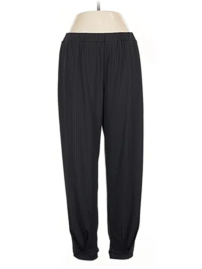 Pre-owned Ekouaer Casual Pants In Black