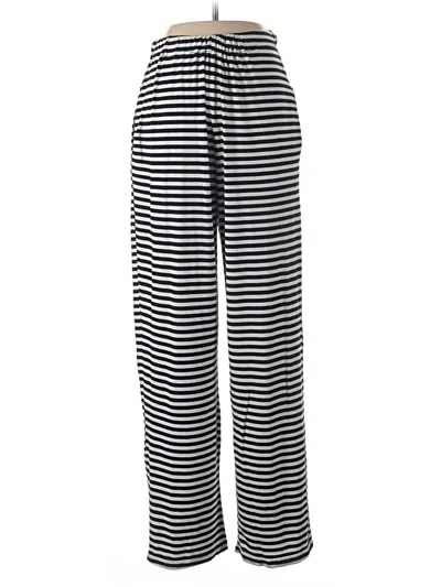 Pre-owned Ekouaer Casual Pants In Black