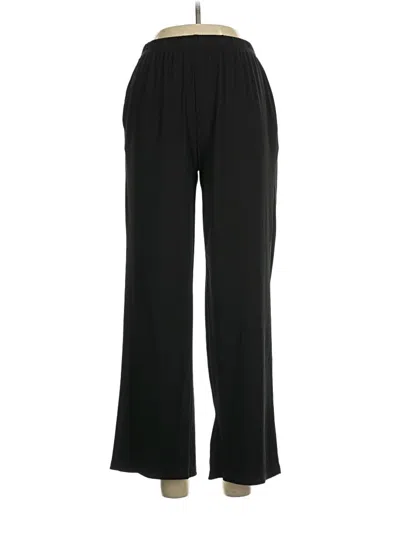 Pre-owned Ekouaer Casual Pants In Black