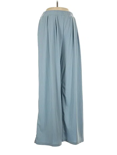 Pre-owned Ekouaer Casual Pants In Blue