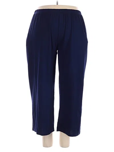 Pre-owned Ekouaer Casual Pants In Blue