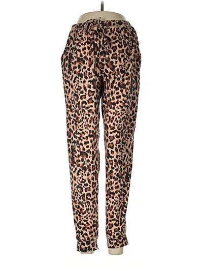 Pre-owned Ekouaer Casual Pants In Brown