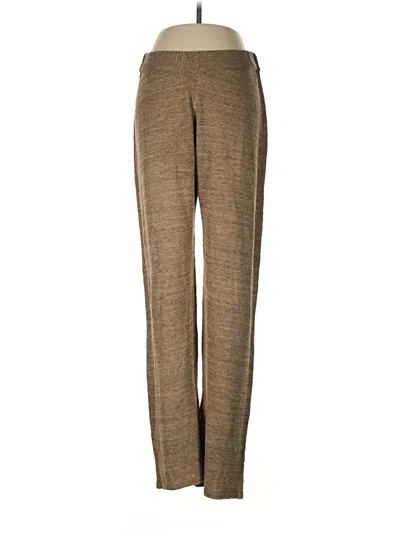 Pre-owned Ekouaer Casual Pants In Brown